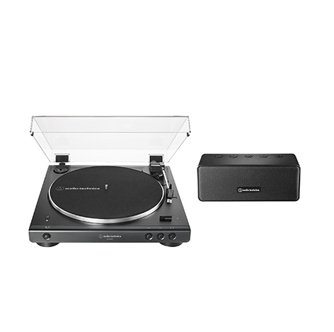 Audio-Technica Turntable with Bluetooth Speaker